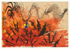 Alexander Calder - Bugs and Flower, 1953