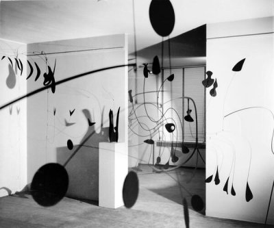 Herbert Matter - Installation photograph, Calder, Pierre Matisse Gallery, New York, 1940