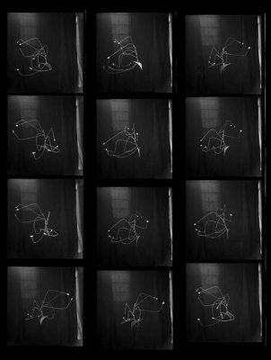 Herbert Matter - Contact sheet showing Tentacles (1947), 1947